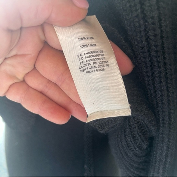 Wilfred Black Crew Neck Sweater - Picture 6 of 10